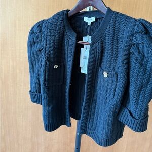 L'AGENCE women’s NWT cropped cardigan